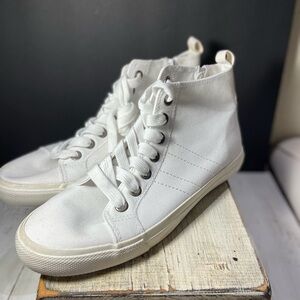 Maurices White High-Top Sneakers